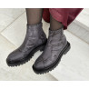 Botine Croco Gry